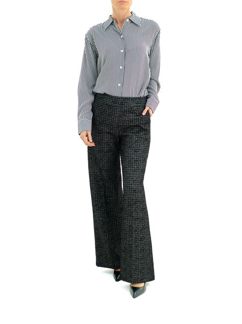 Trousers  AVENUE MONTAIGNE | CARLA F1737GLITZ CHARCOAL